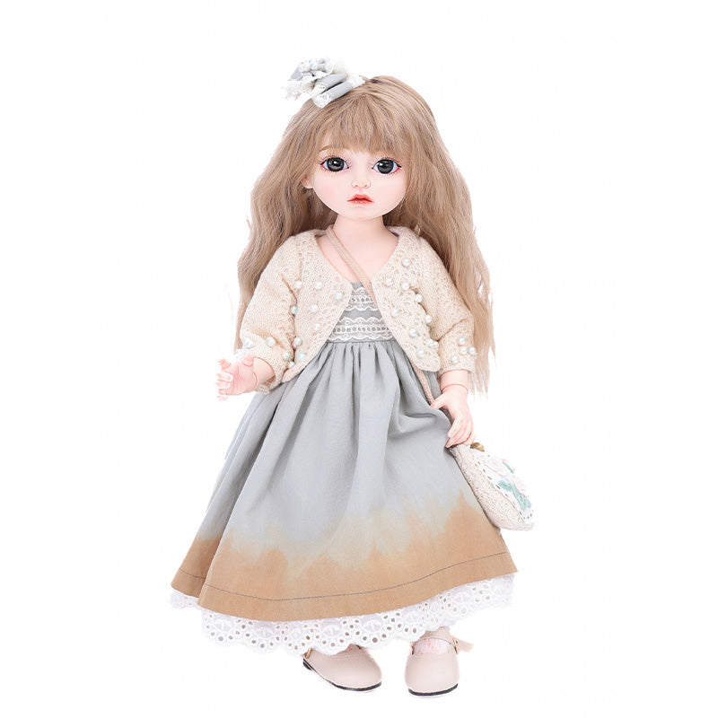 Cloveray 18‑Inch Country‑Style Hand‑Painted Dress Up Ball‑Jointed Doll (BJD) Clothes