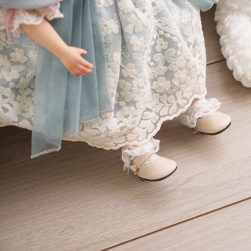 Cloveray 16-Inch Dolls Hand-Paint Vintage Porcelain Girl Dolls Collectible