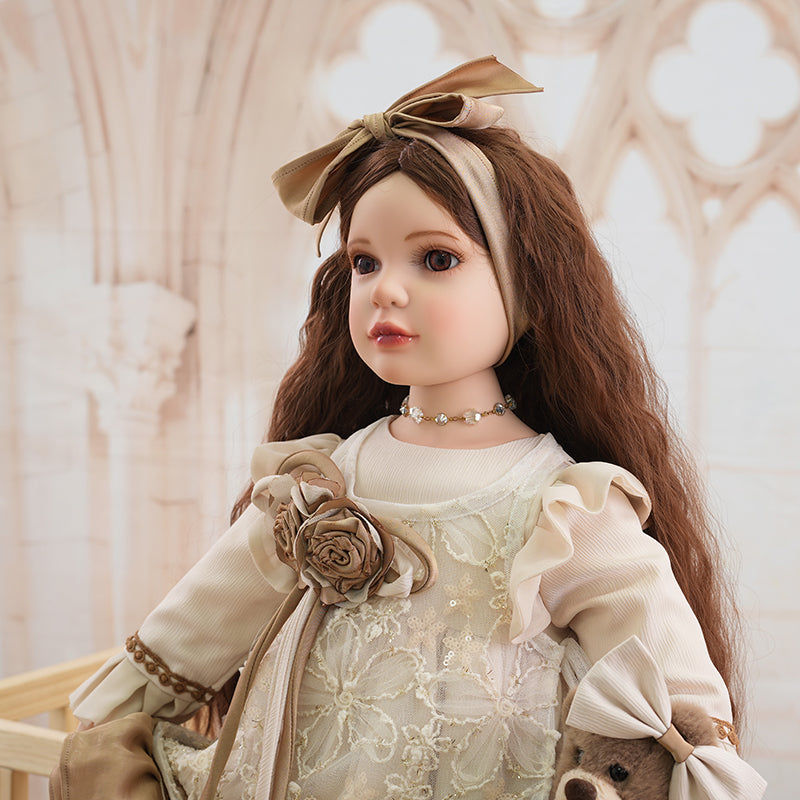 28 inch Bisque Doll
