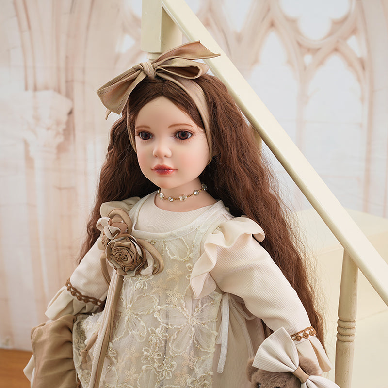 28 inch Bisque Doll