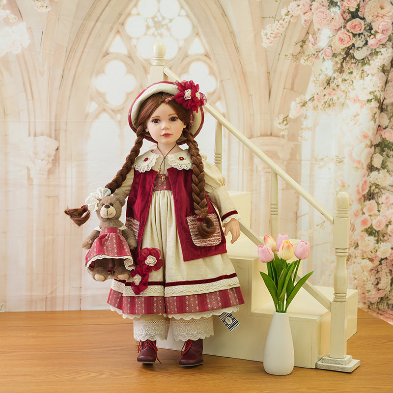 28 inch country-style doll