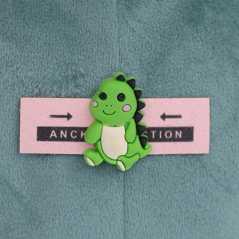 Green Baby Dinosaur Doll 18-inch Full Vinyl Reborn Doll