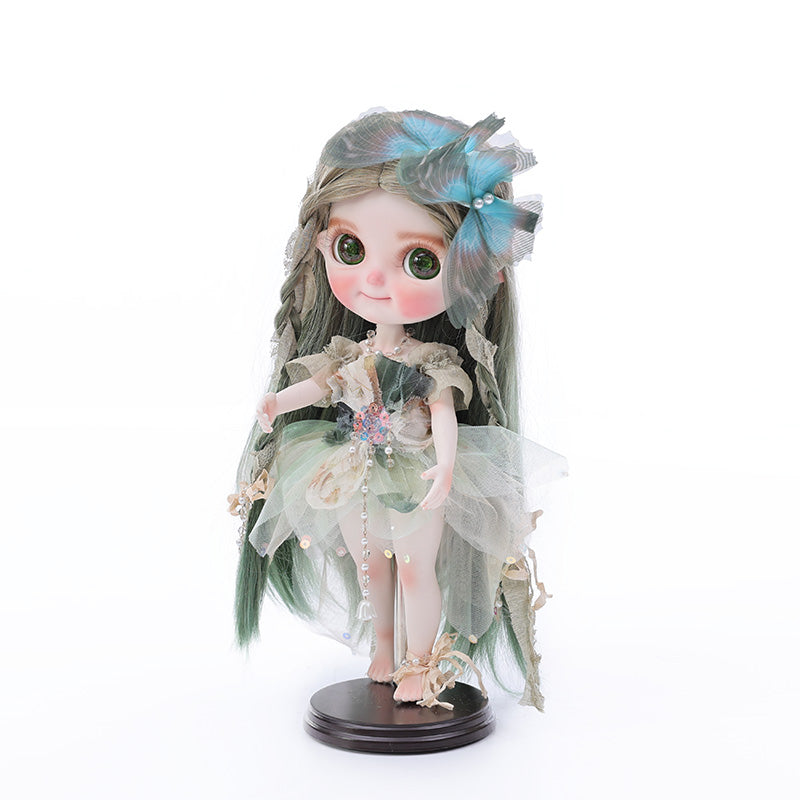 Cloveray 12-inch Forest Princess Porcelain Fairy Doll