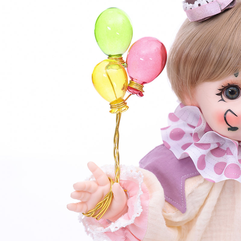 Halloween Clown Doll 18-inch Full Vinyl Reborn Doll