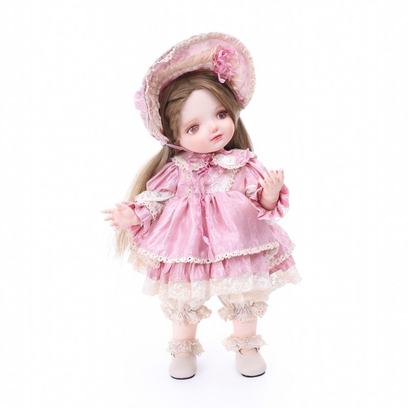 Cloveray 20 inch Adorable Rosette BJD Girl Toddler Doll Clothes