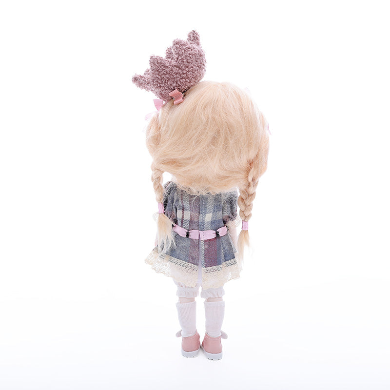 Cloveray 12-inch Big Eyes Porcelain Cute girl Doll