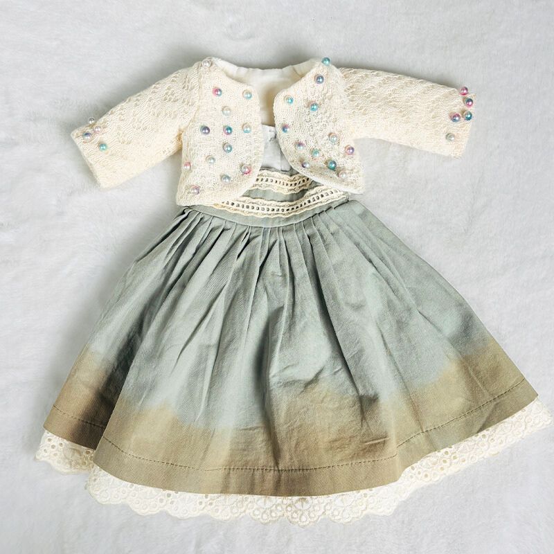 Cloveray 18‑Inch Country‑Style Hand‑Painted Dress Up Ball‑Jointed Doll (BJD) Clothes