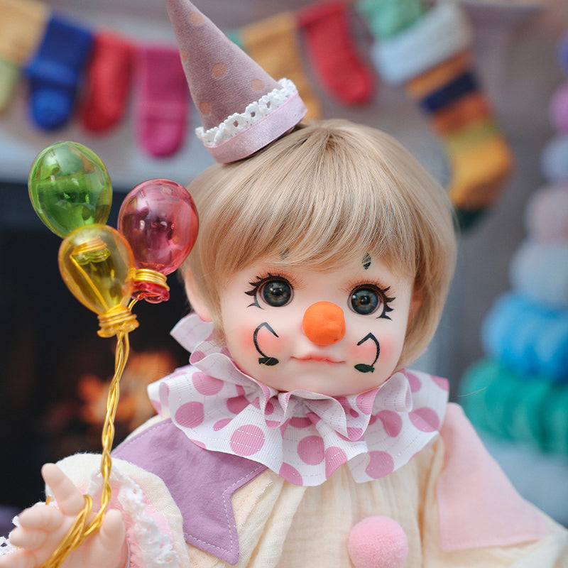 Halloween Clown Doll 18-inch Full Vinyl Reborn Doll