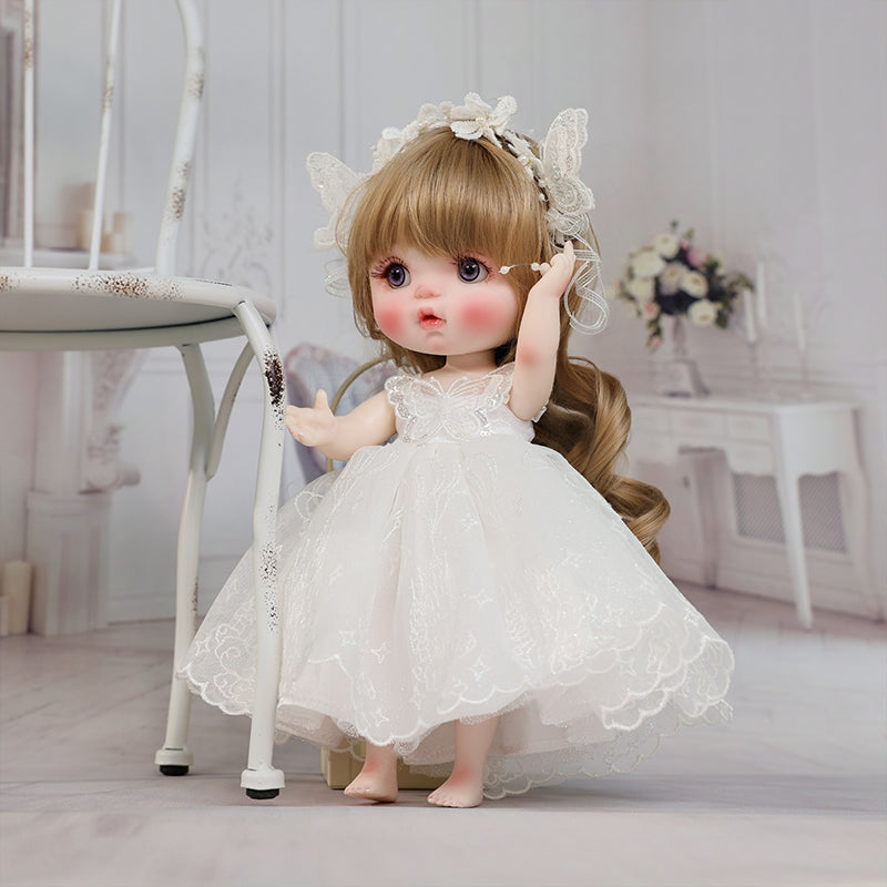 Cloveray 10-Inch Little Princess Vinyl Doll