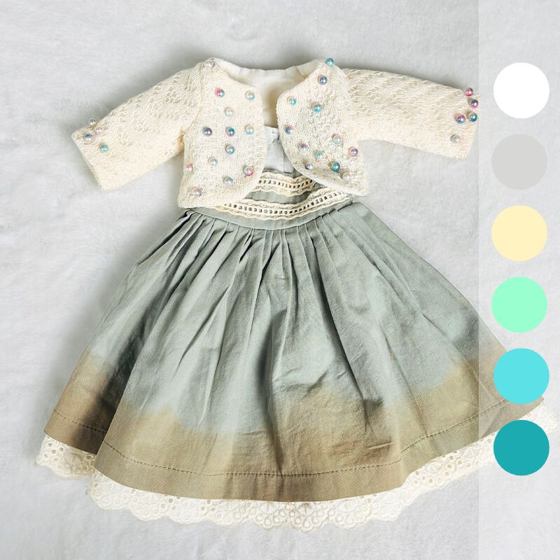 Cloveray 18‑Inch Country‑Style Hand‑Painted Dress Up Ball‑Jointed Doll (BJD) Clothes