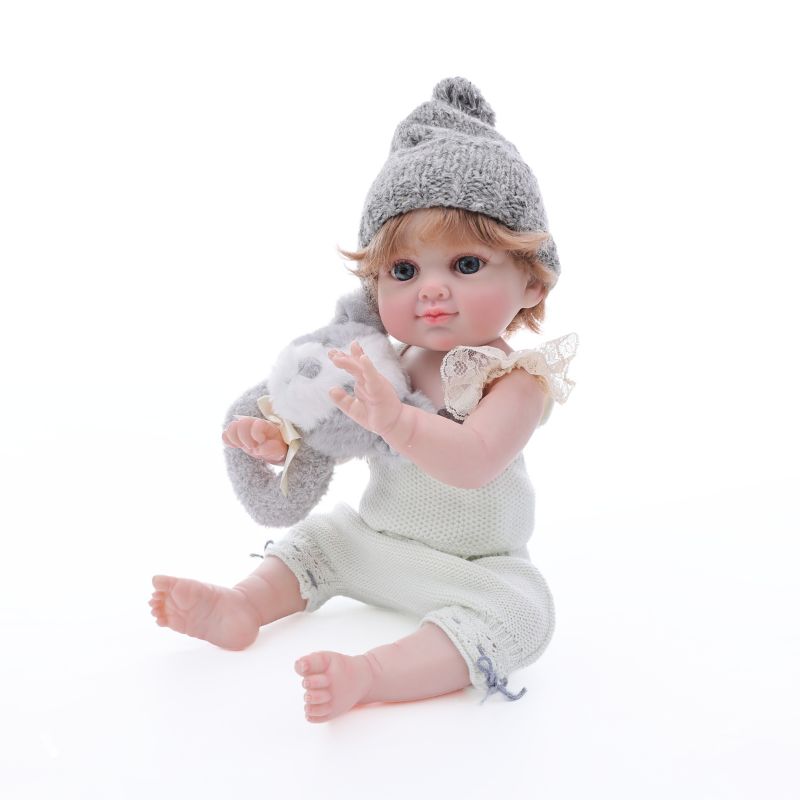 Cloveray 20-inch Knit Mint Romper