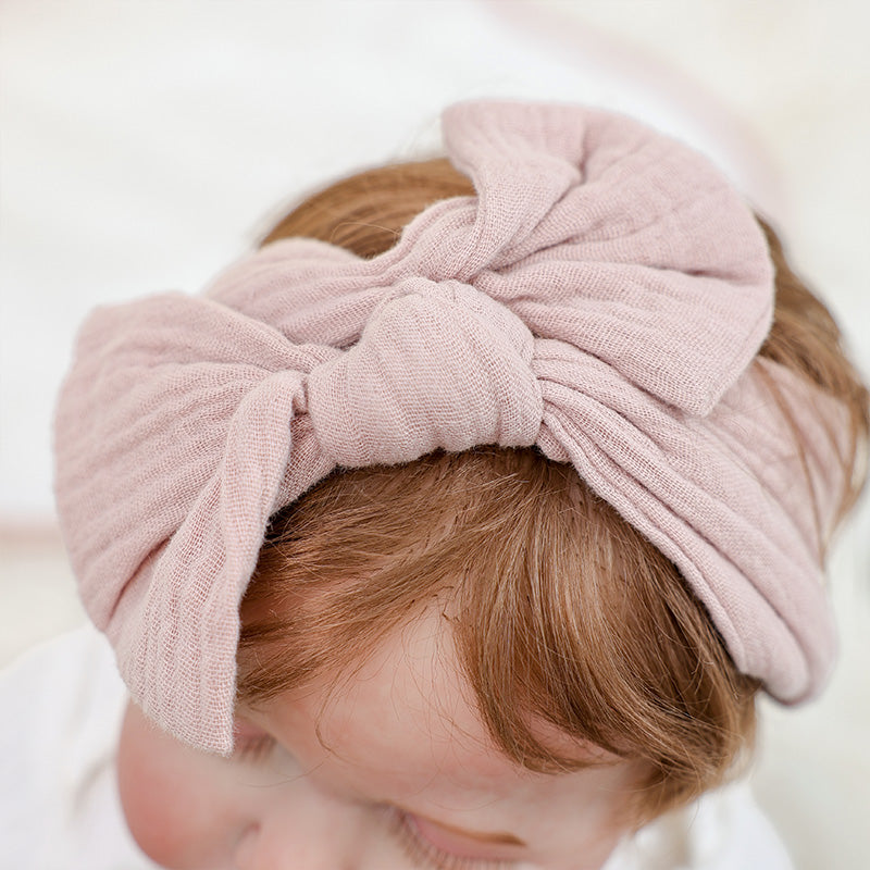 Cloveray 20 Inch Liftlike Reborn Baby Doll Wear Light Pink Bow