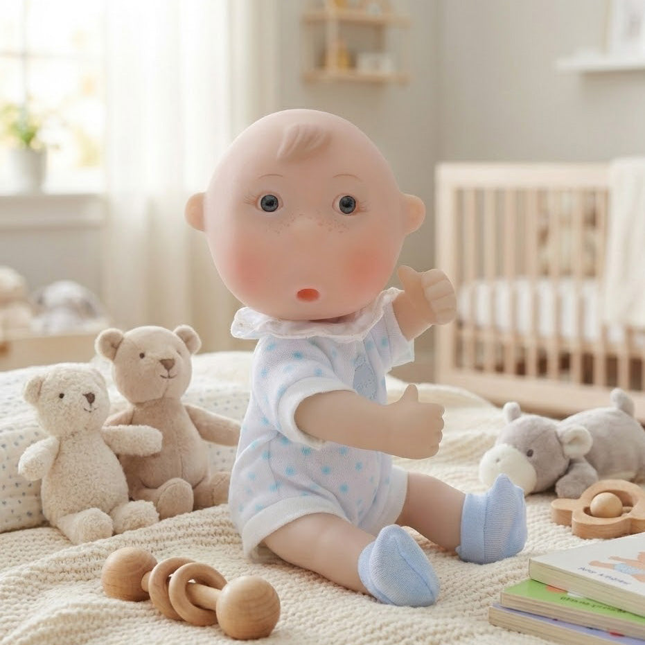 Cloveray 7-inch adorable mini vinyl doll