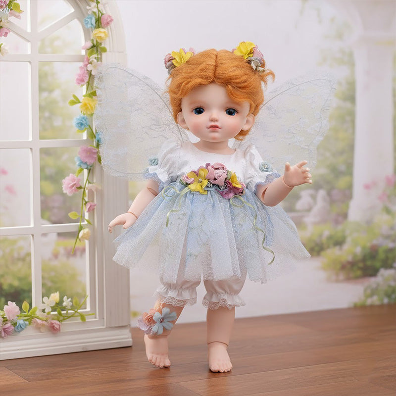 Cloveray 20 inch Adorable Vinyl BJD Girl Toddler Doll for Kids Birthday Gift