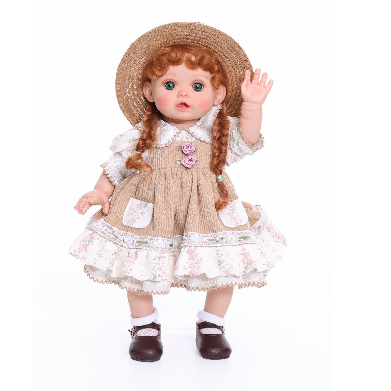 Cloveray 18 Inch Premium Country Garden Lifelike Reborn Baby Doll Clothes