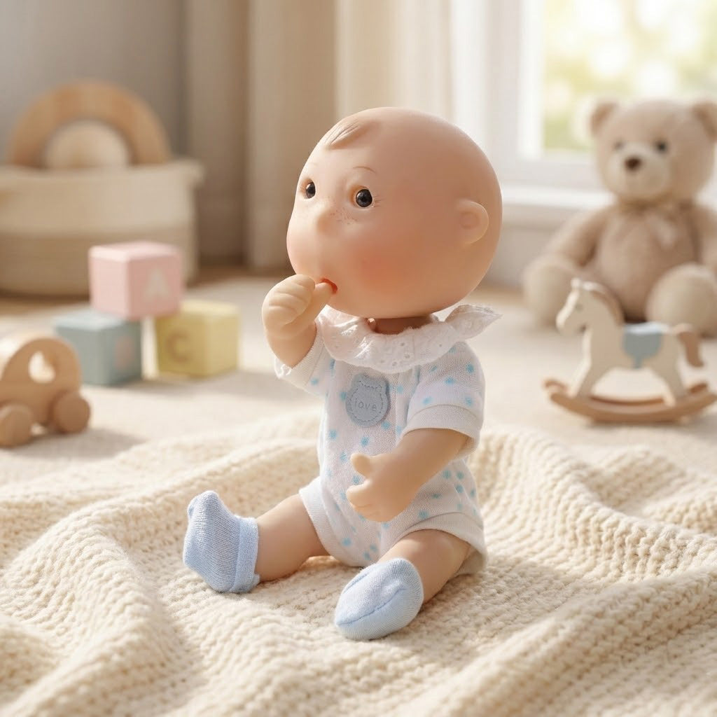 Cloveray 7-inch adorable mini vinyl doll