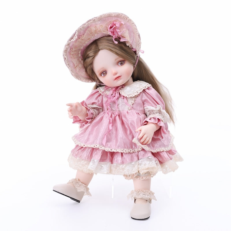 Cloveray 20 inch Adorable Rosette BJD Girl Toddler Doll for Kids Birthday Gift