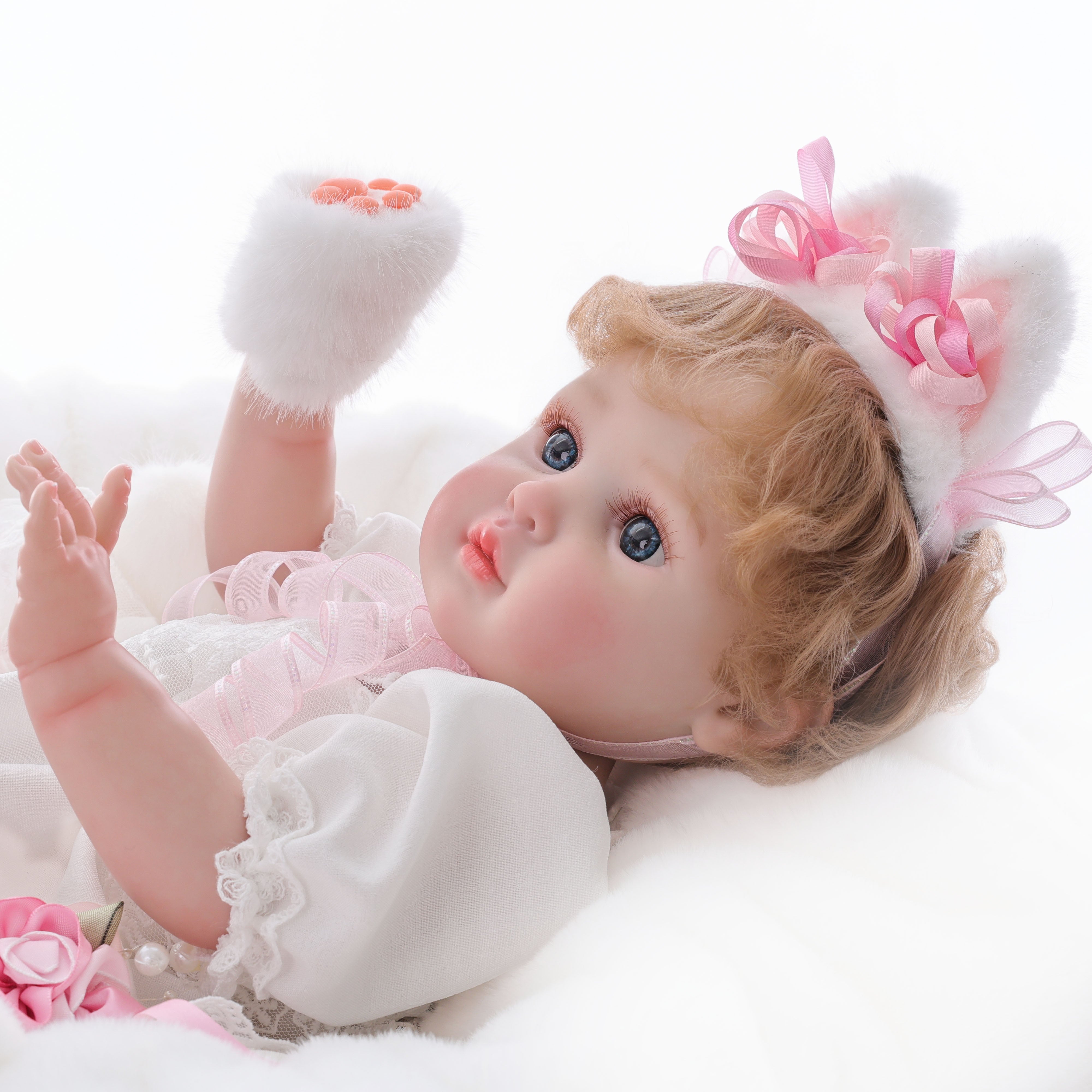Cloveray 20inch realistic vinyl reborn doll