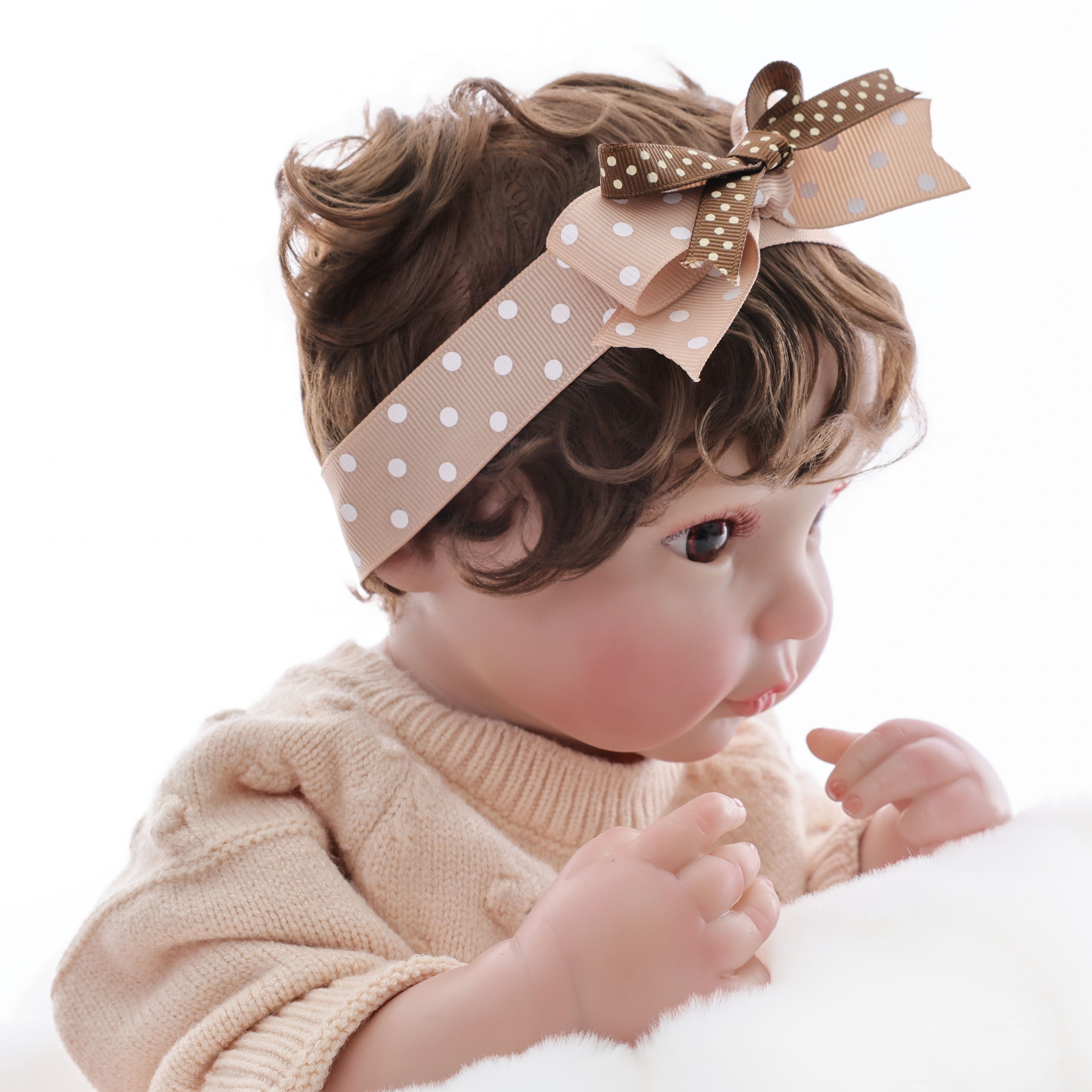 Cloveray 20inch realistic vinyl reborn doll