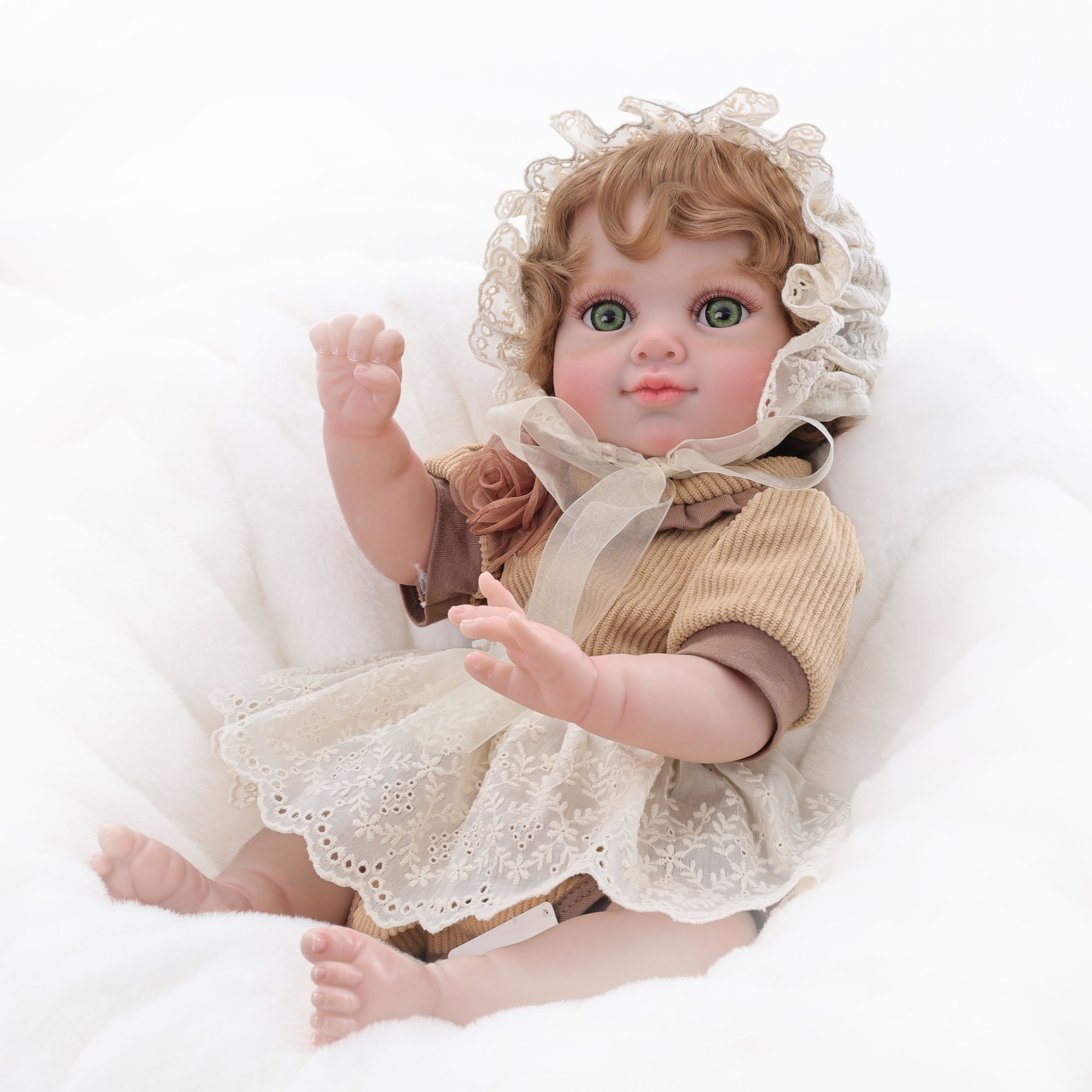 Cloveray 20inch realistic vinyl reborn doll