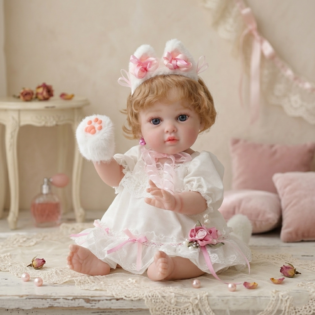 Cloveray 20inch realistic vinyl reborn doll