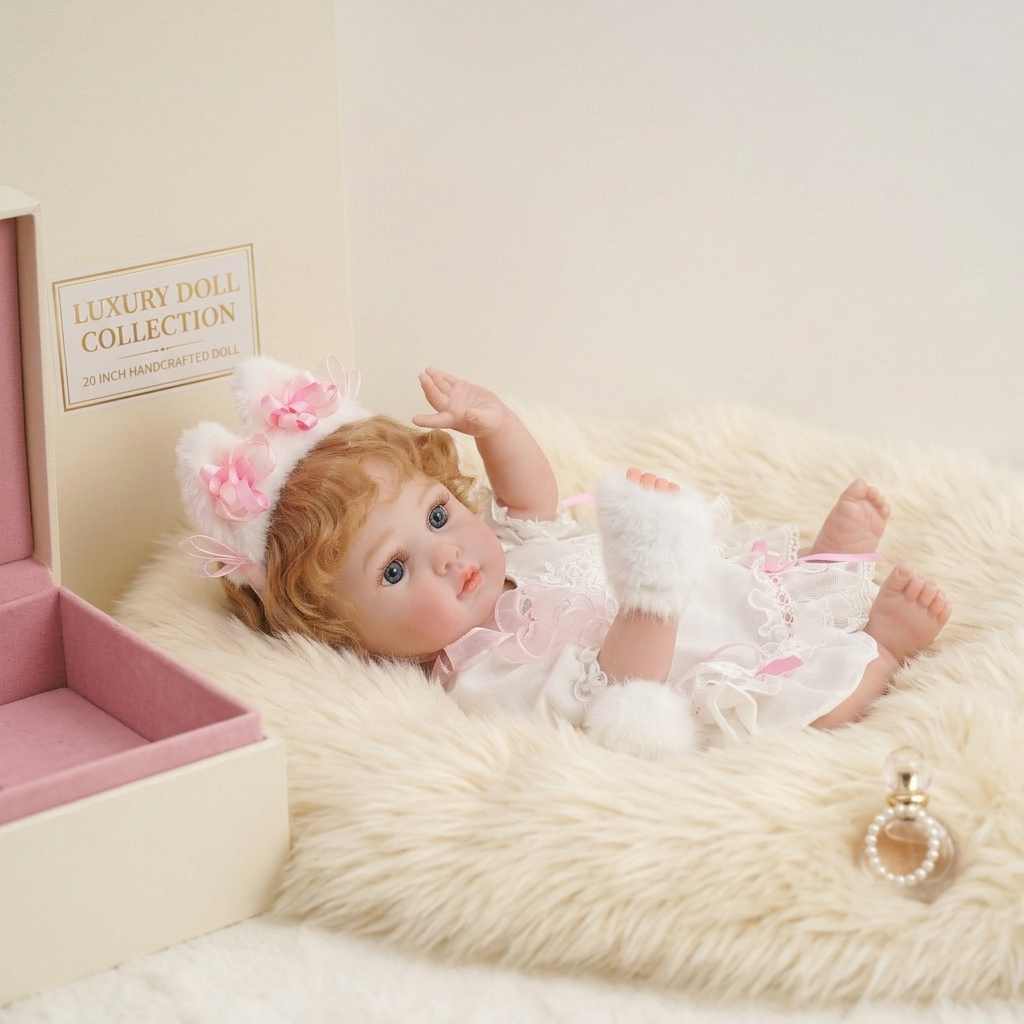 Cloveray 20inch realistic vinyl reborn doll