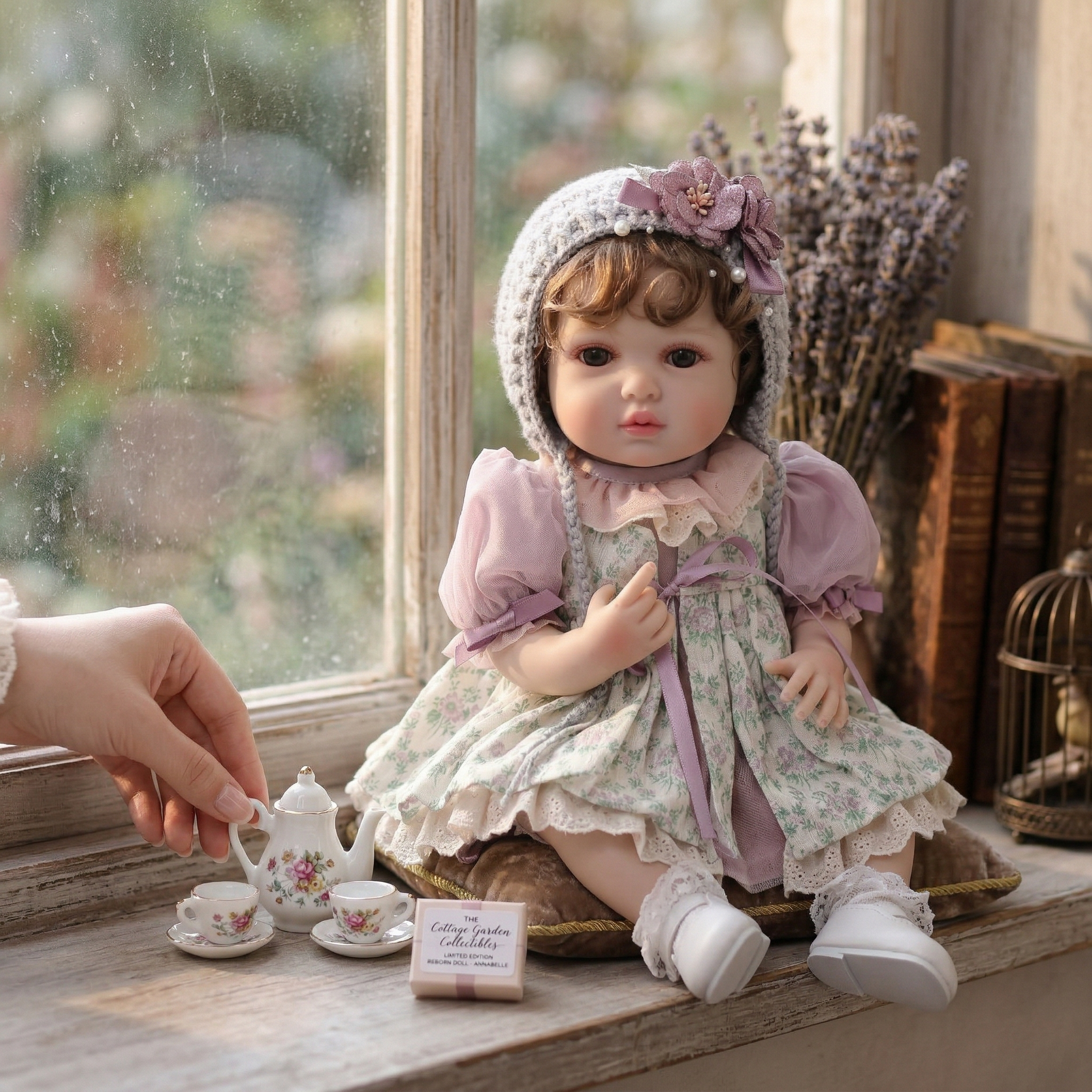 Cloveray 20inch realistic vinyl reborn doll