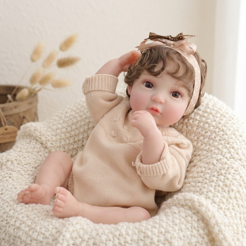 Cloveray 20inch realistic vinyl reborn doll