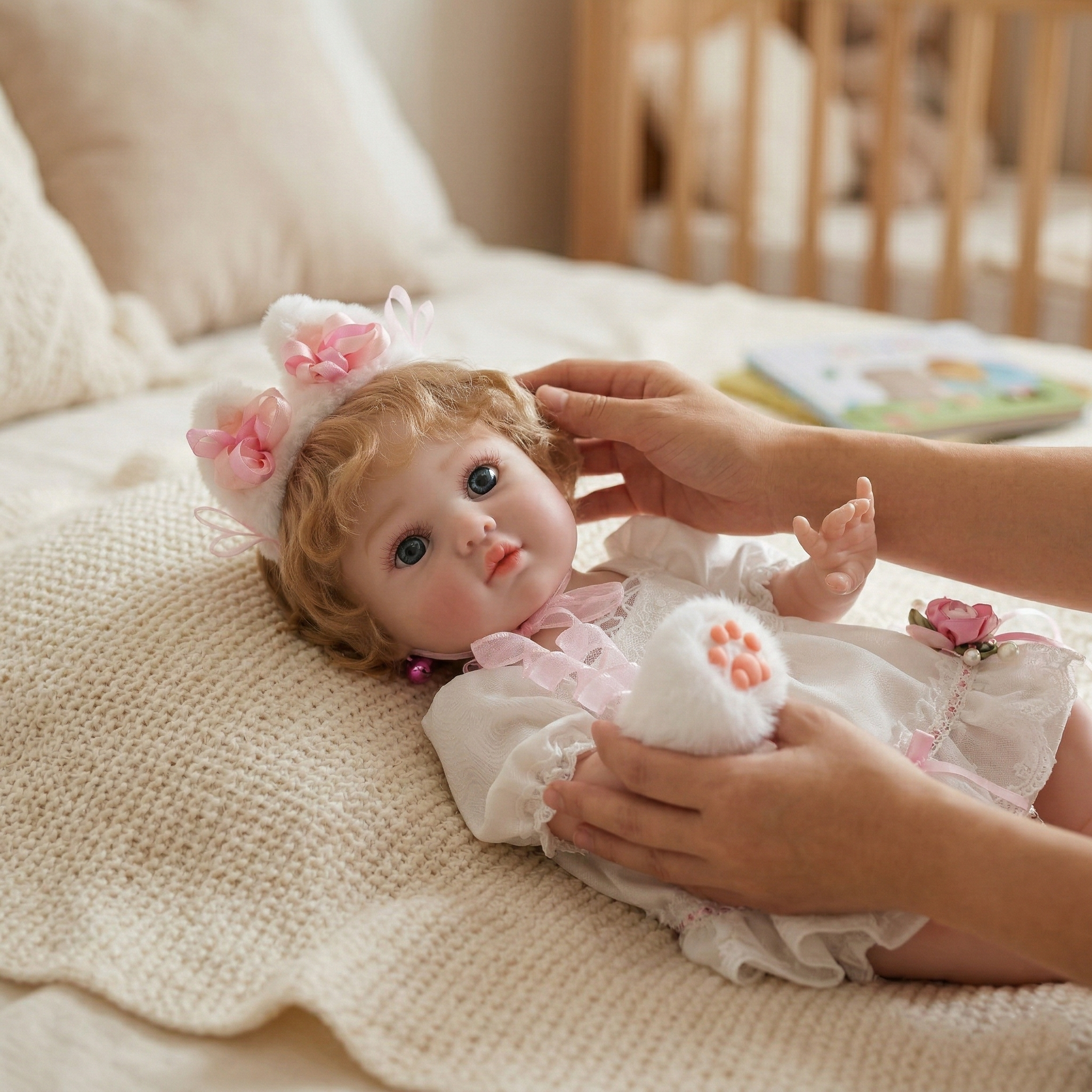 Cloveray 20inch realistic vinyl reborn doll