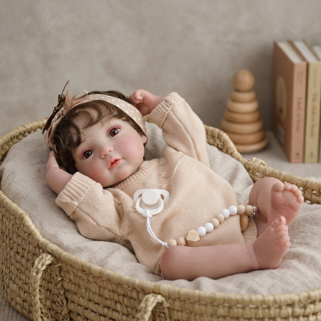 Cloveray 20inch realistic vinyl reborn doll