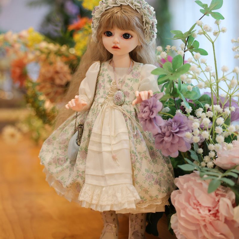 Cloveray Victorian Adorable Vinyl Ball‑Jointed Doll 18‑Inch Collectible Doll
