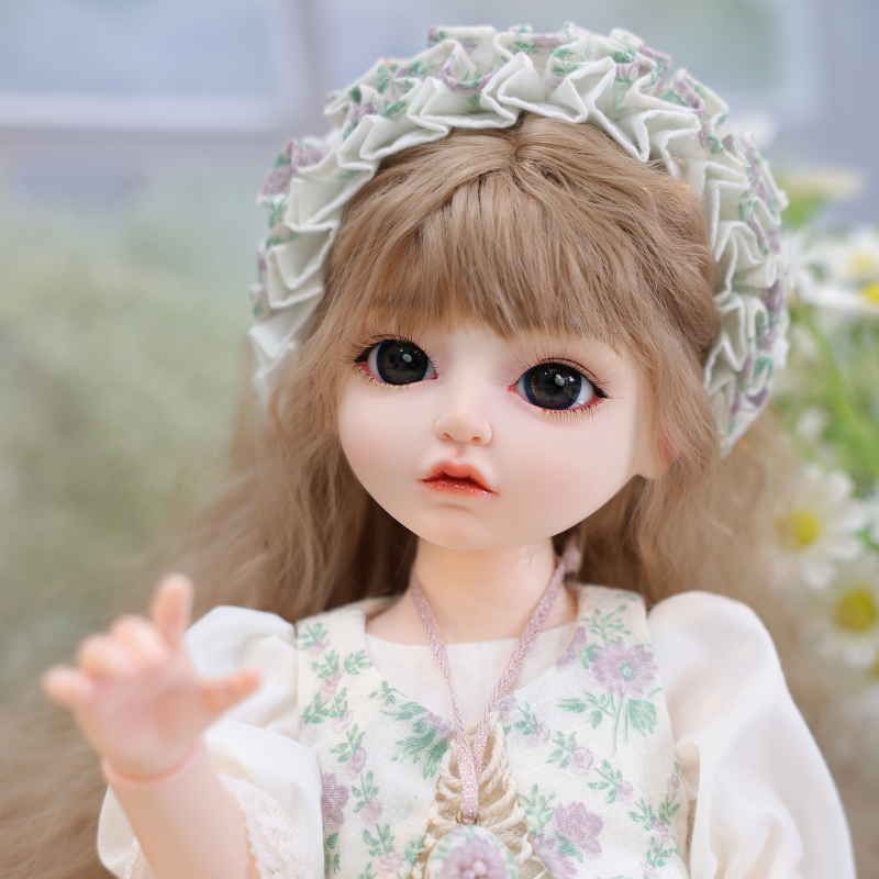 Cloveray Victorian Adorable Vinyl Ball‑Jointed Doll 18‑Inch Collectible Doll