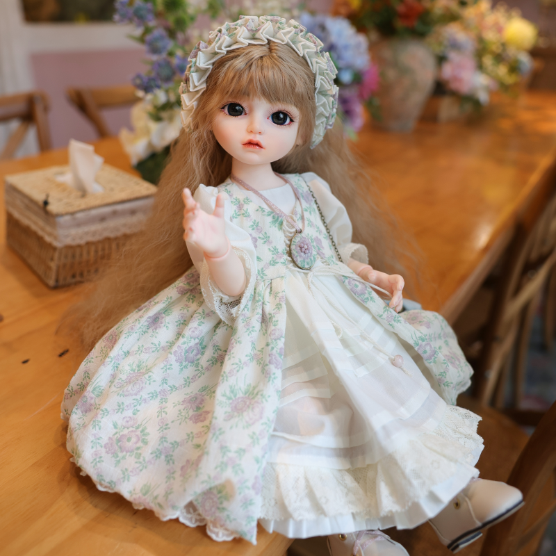 Cloveray Victorian Adorable Vinyl Ball‑Jointed Doll 18‑Inch Collectible Doll