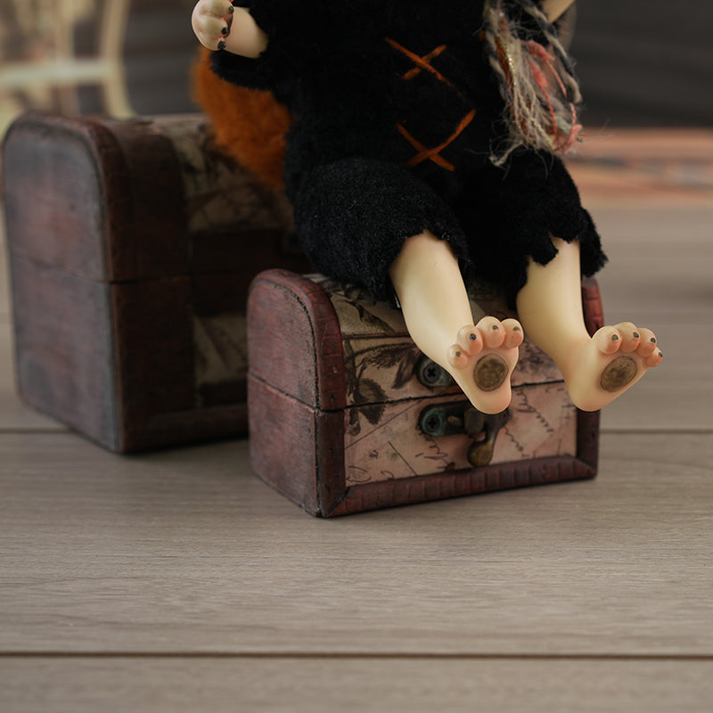 Posable Ceramic Puppy Doll BJD
