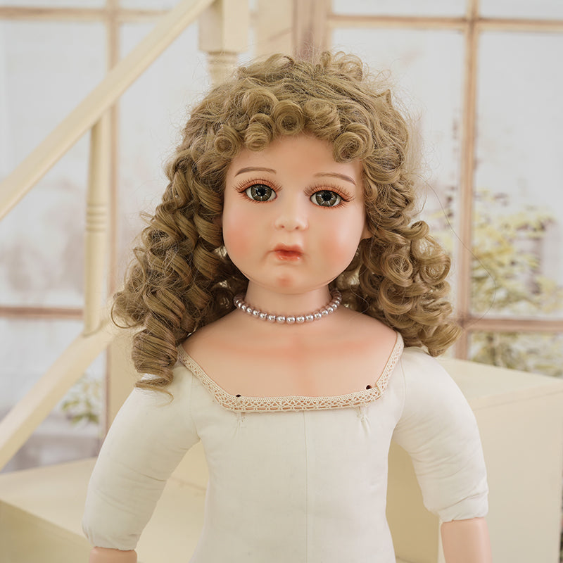 bisque vintage doll
