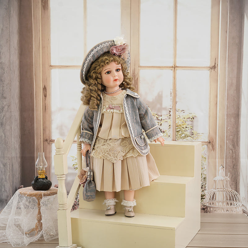 bisque vintage doll