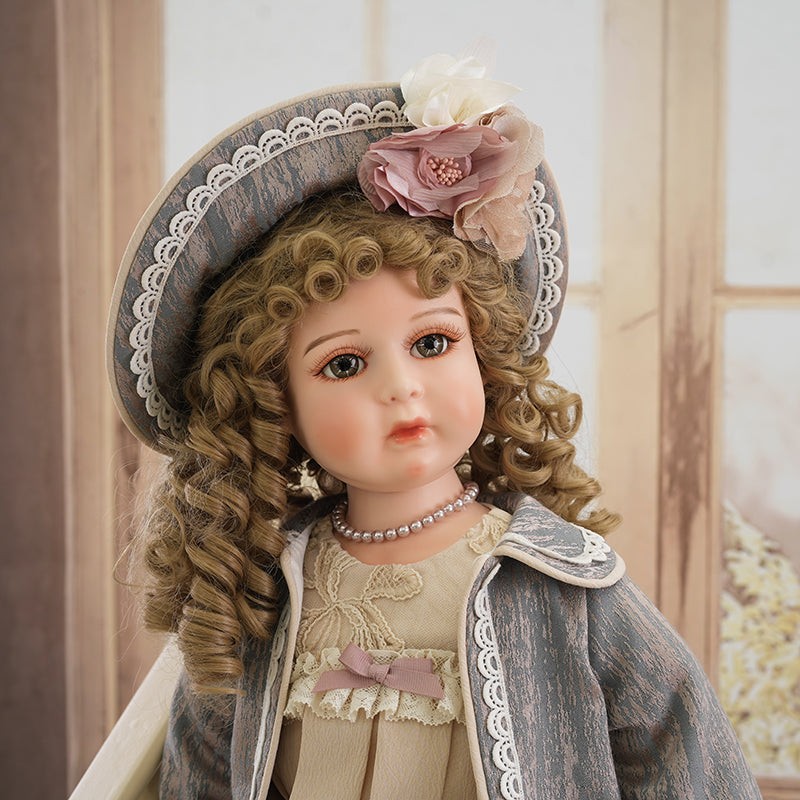 bisque vintage doll
