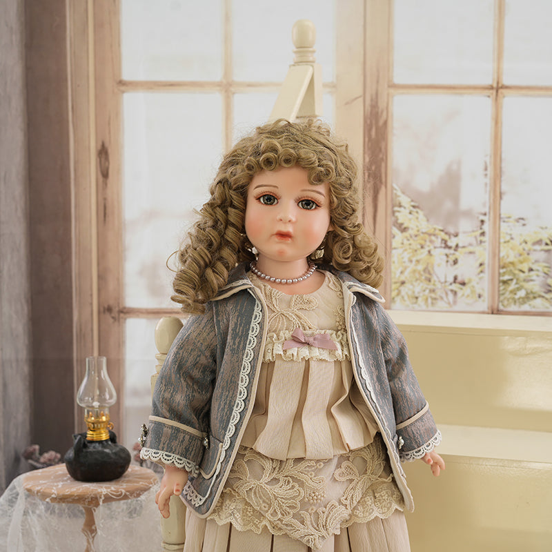 bisque vintage doll