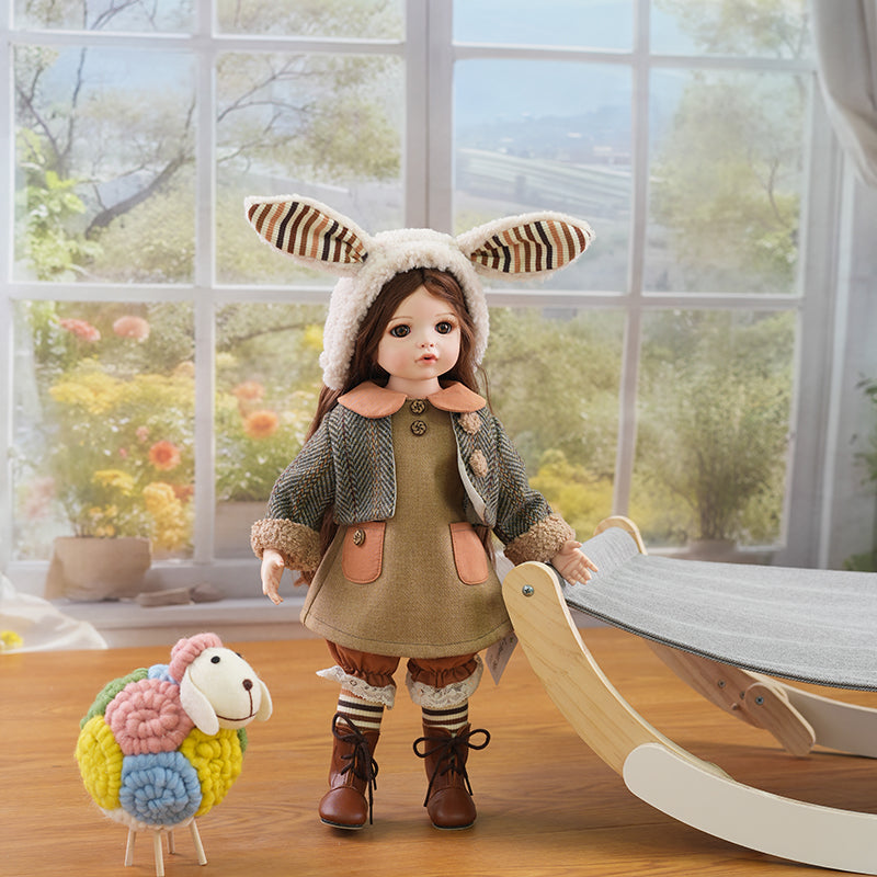 Pastoral‑Style 16‑Inch Doll