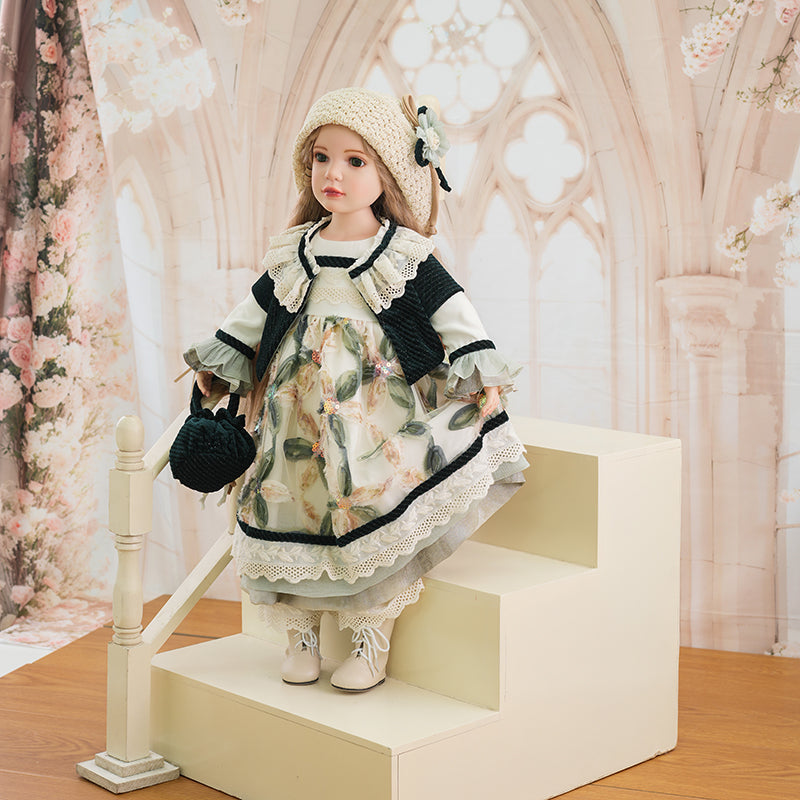 cloveray modern dress up doll for girl