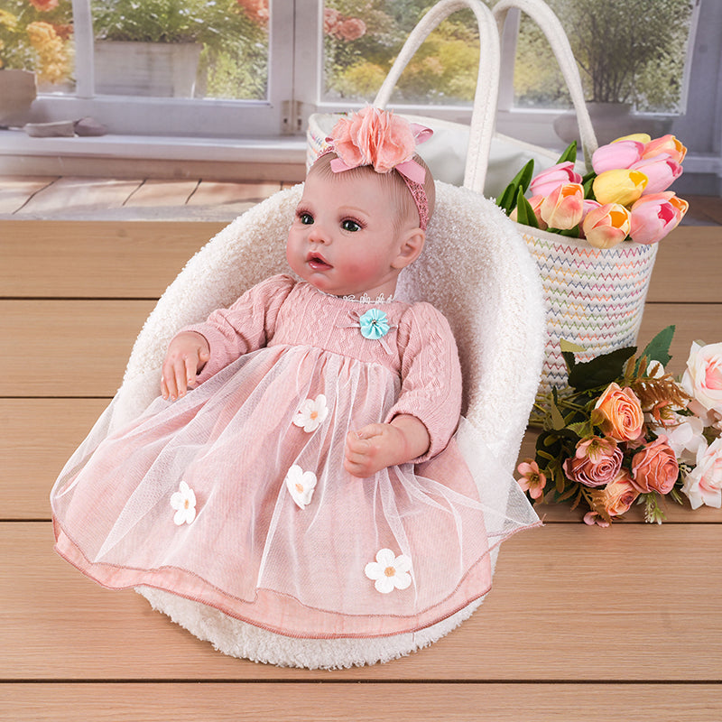 realistic baby doll