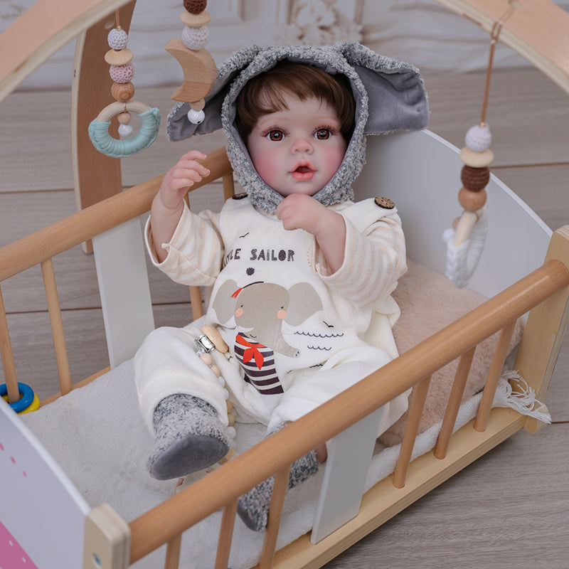 vinyl reborn baby doll