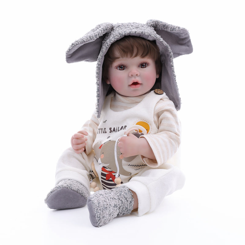 vinyl reborn baby doll