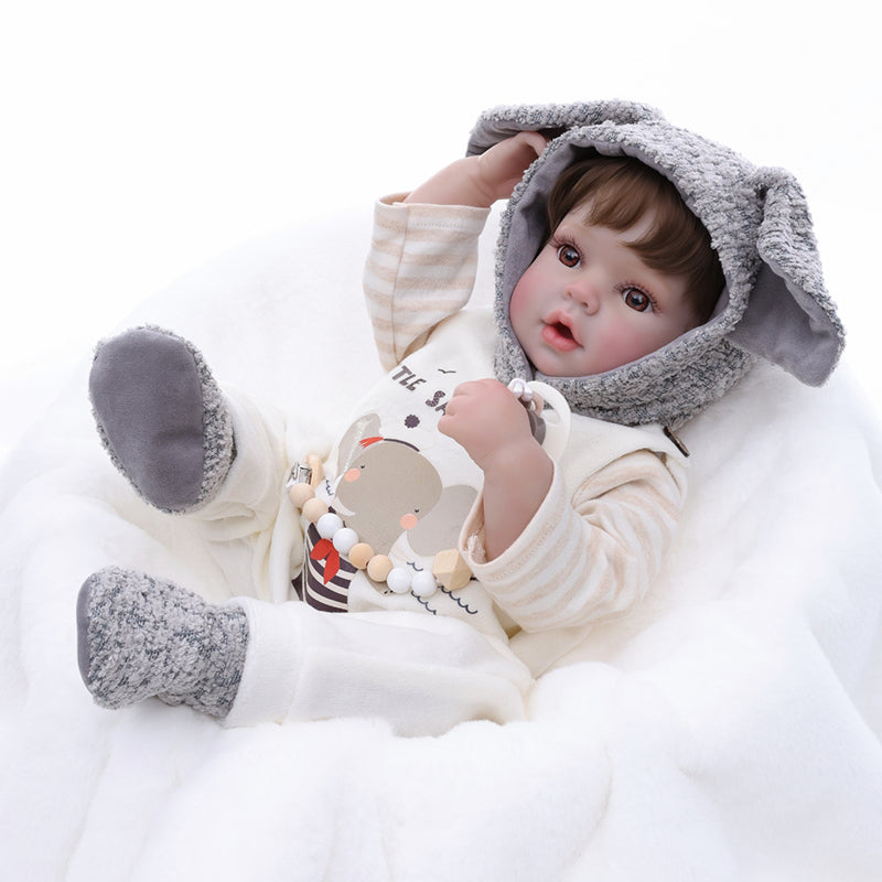 vinyl reborn baby doll