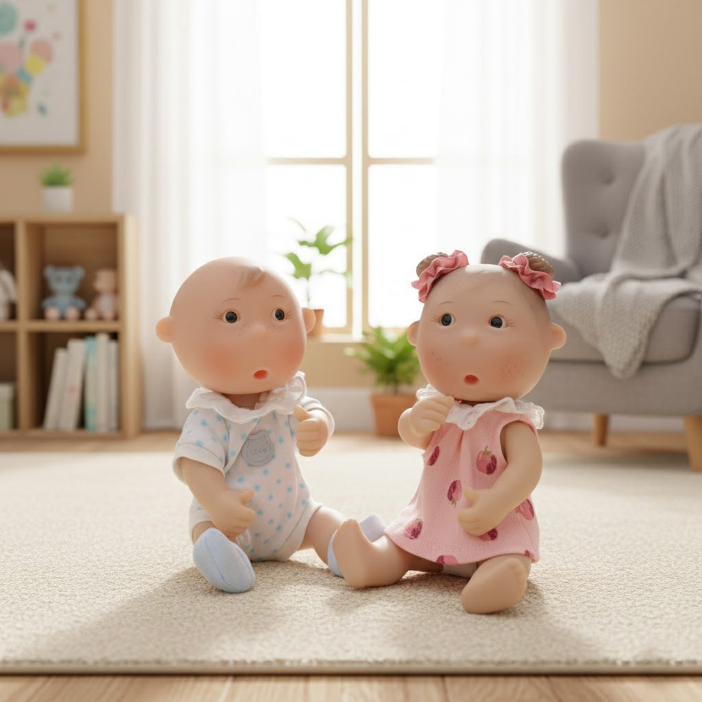 Cloveray 7-inch adorable mini  vinyl doll