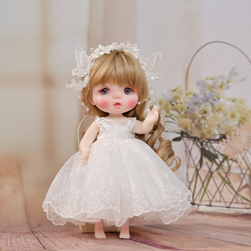 Cloveray 10-Inch Little Princess Vinyl Doll