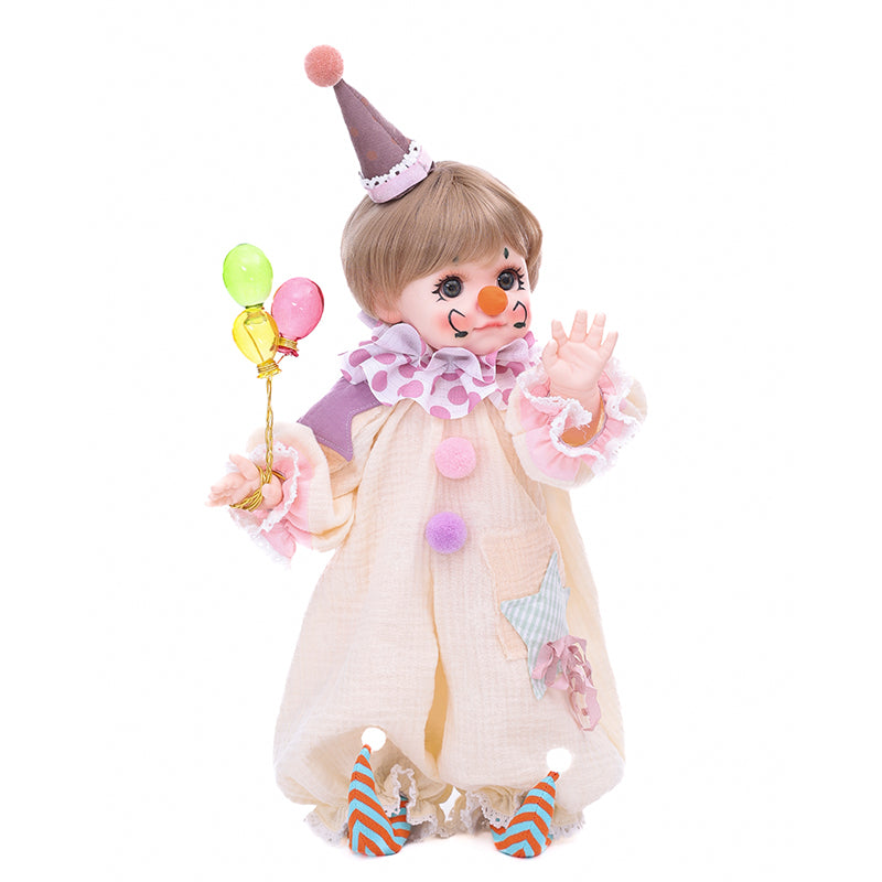 Halloween Clown Doll 18-inch Full Vinyl Reborn Doll