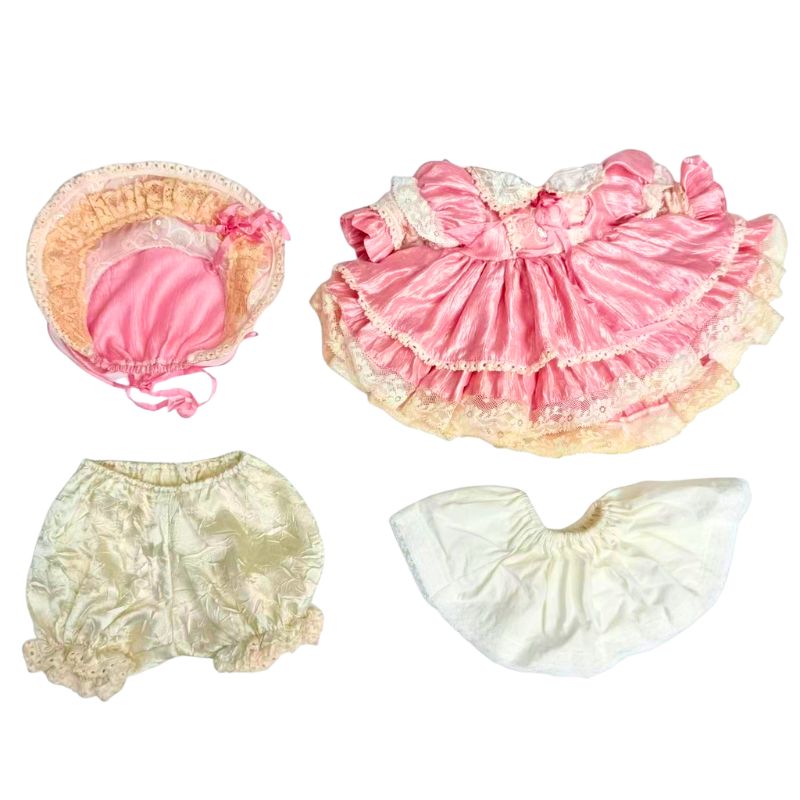 Cloveray 20 inch Adorable Rosette BJD Girl Toddler Doll  Clothes