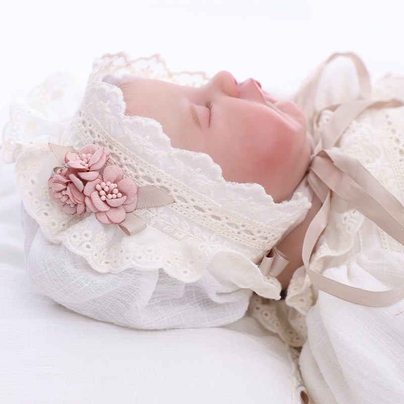 Cloveray 22 Inch Liftlike Reborn Baby Doll Wear  Skin-coloured Knot