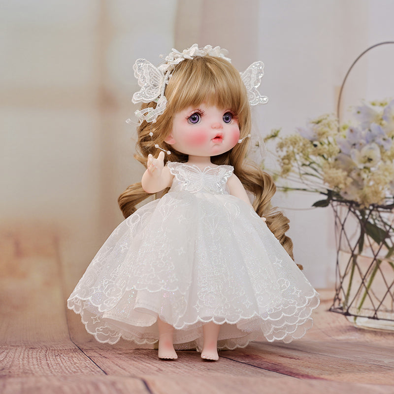 Cloveray 10-Inch Little Princess Vinyl Doll